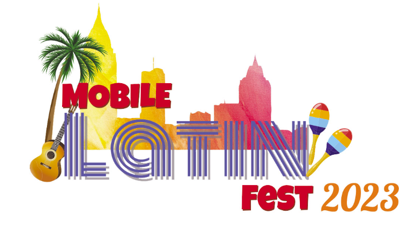 Image says: Mobile Latin Fest 2023