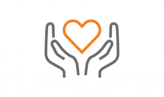 Image of: Heart and hands