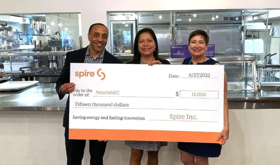 Image of check presentation in commercial kitchen