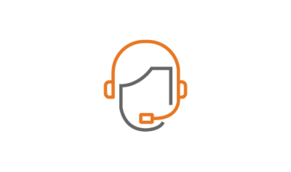 Image of a person wearing a headset