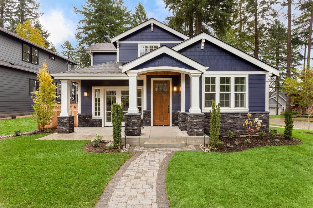Image of: Grey house